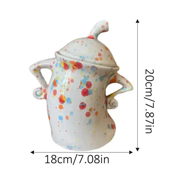 Sugar Canister With Attitude Fun Sassy Food Jars & Canisters Fun Sassy Food Jars Jars For Kitchen Storage Desktop Creative - Image 14