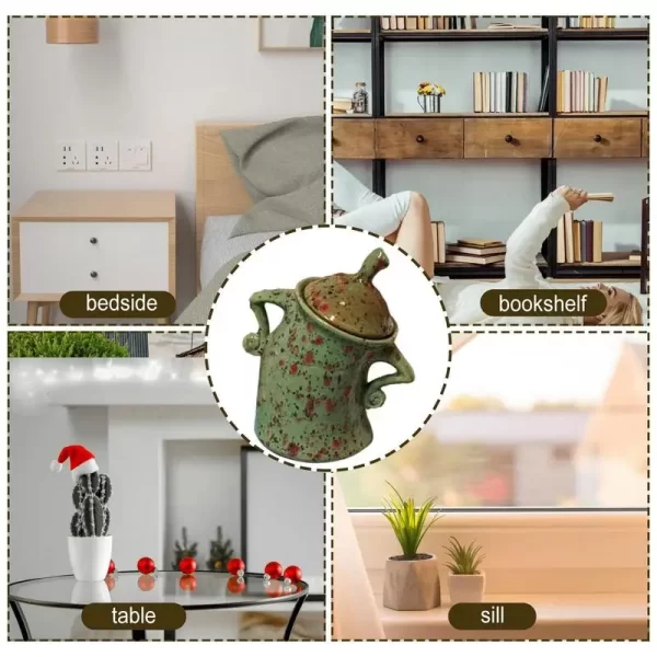 Sugar Canister With Attitude Fun Sassy Food Jars & Canisters Fun Sassy Food Jars Jars For Kitchen Storage Desktop Creative - Image 3