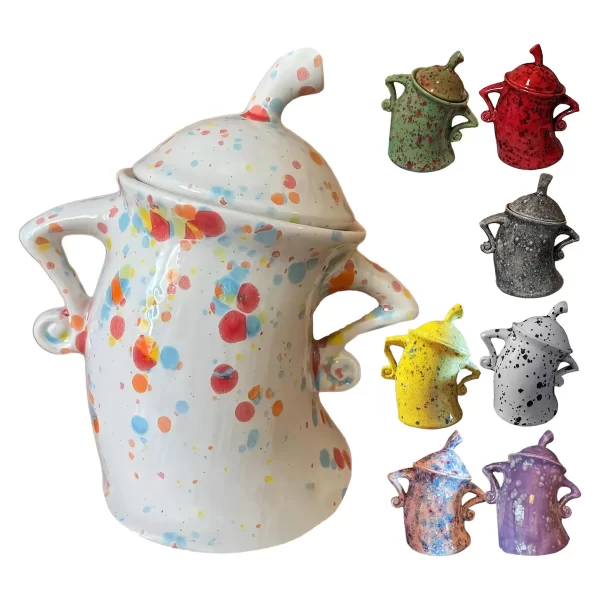 Sugar Canister With Attitude Fun Sassy Food Jars & Canisters Fun Sassy Food Jars Jars For Kitchen Storage Desktop Creative